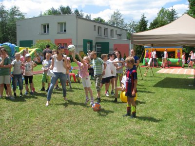 Dzieci podczas zabaw