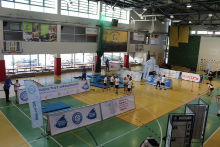 Widok ogólny na halę sportową w trakcie festiwalu