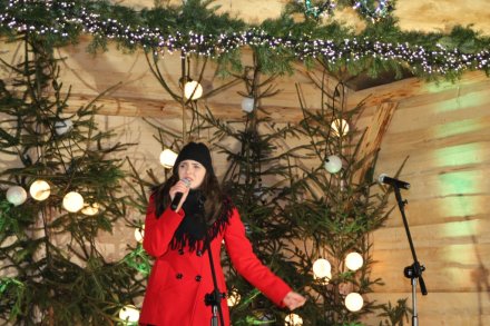 Występ jednego z Laureatów Festiwalu podczas Strefy Magicznych Świąt
