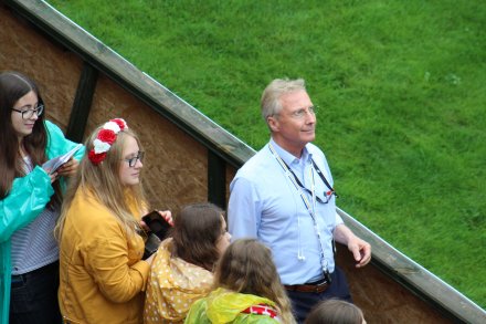 Dyrektor Pucharu Świata w skokach narciarskich Walter Hofer