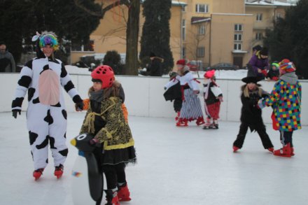 Uczestnicy Balu Przebierańców