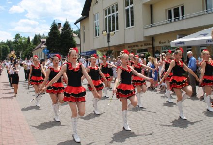 Przemarsz Orkiestry OSP Szczerców