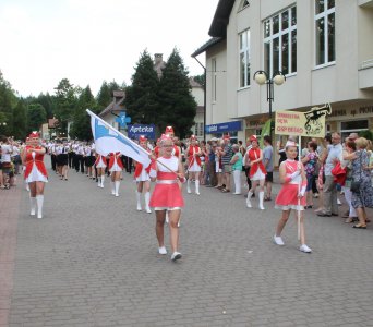 Przemarsz Orkiestry OSP Besko