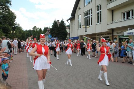 Przemarsz Orkiestry OSP Besko