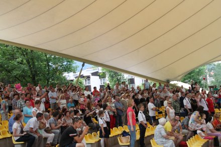 Widownia podczas uroczystości