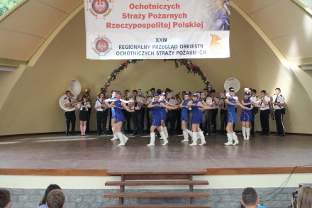 Pokazy parady marszowej OSP Żurowa