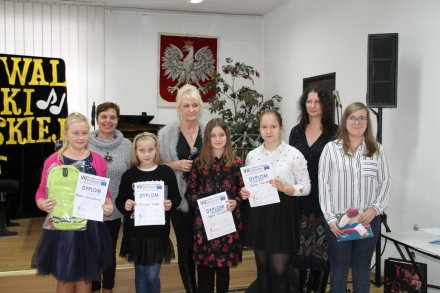 Nagrodzeni uczestnicy VII Festiwalu Piosenki Europejskiej