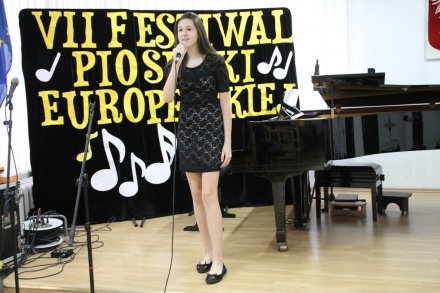 Uczestniczka VII Festiwalu Piosenki Europejskiej