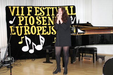Uczestniczka VII Festiwalu Piosenki Europejskiej