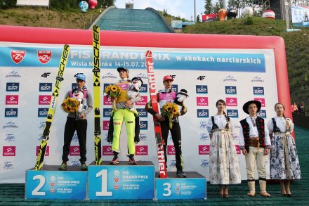 Najlepsi na podium - Fot. Alicja Kosman/PZN