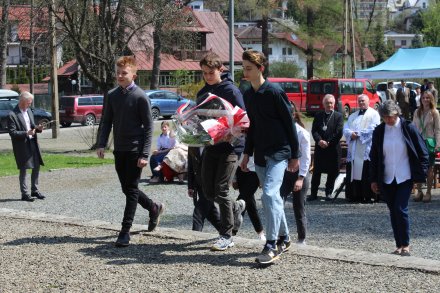Delegacja Zespołu Szkolno-Przedszkolnego nr 1 - Wisła Głębce