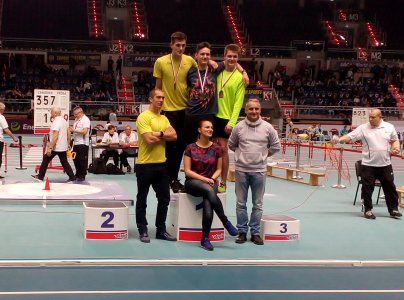 Radosław Sobczyk na najwyższym stopniu podium mistrzostw Polski - fot. Joanna Sobczyk