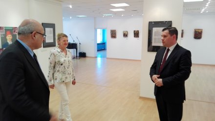 Zwiedzanie wystawy ikon