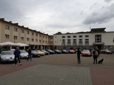 Alfa Romeo na Pl. B. Hoffa