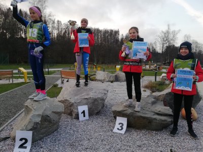 Dekoracja zwycięzców