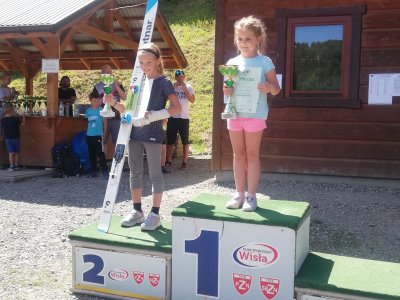 Zwyciężczynie w skokach z roczników 2012 i młodsze