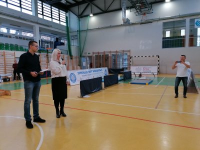 Otwarcie Testu przez dyrektora szkoły