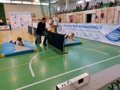 Uczestnicy Zimowego Testu Sprawności