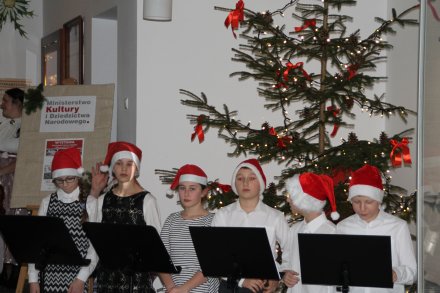 Dzieci z SP Wisła Czarne