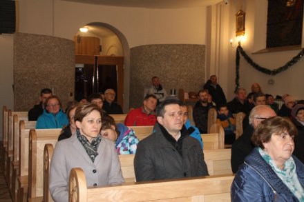 Burmistzr Miasta Wisła Tomasz Bujok wraz z małżonką