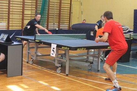 Mecz panów w kategorii do 50 lat