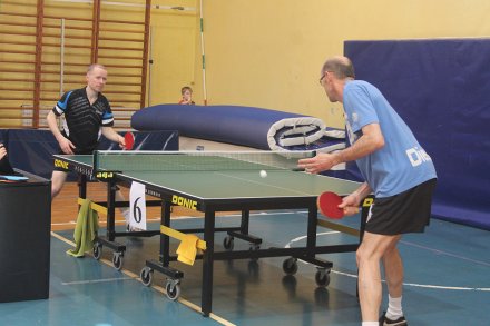 Mecz panów w kategorii 50+