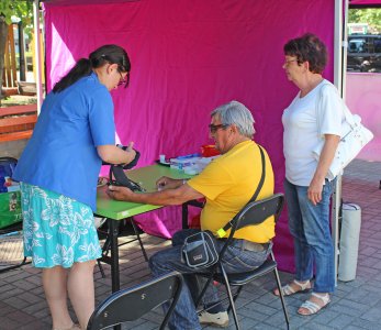 Punkt poboru materiału do badania