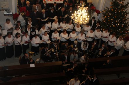 Fragment koncertu Chóru parafialnego Wisła Centrum