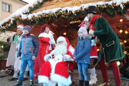 Koncert podczas Strefy Białych Świąt