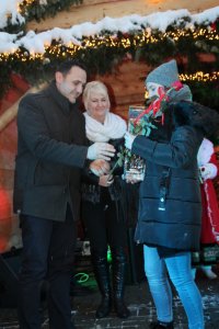 Wręczenie nagrody Grand Prix VII Festiwalu Piosenki Europejskiej