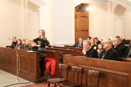 Ks. Biskup Adrian Korczago i Ks. Proboszcz Waldemar Szajthauer