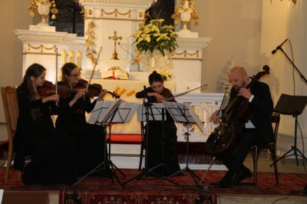 Fragment koncertu w wykonaniu Kwartetu"New Music Quartet"