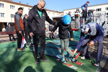 Akademia Lotnika na Placu Hoffa w Wiśle