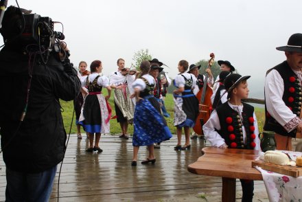 Zespół Regionalny Wisła pod okiem kamery