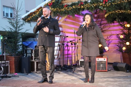 Koncert podczas Strefy Białych Świąt