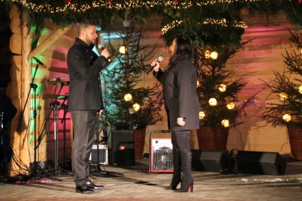 Koncert podczas Strefy Białych Świąt