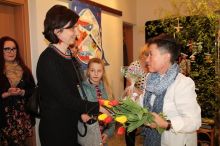 Wręczanie pamiątkowych podziękowań