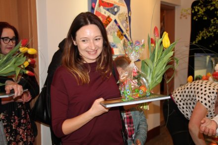 Wręczanie pamiątkowych podziękowań