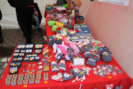 Kiermasz podczas Jarmarku Wielkanocnego