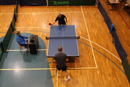 Widok na halę w trakcie turnieju