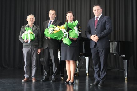 Podziękowania komendantom straży miejskiej w Wiśle