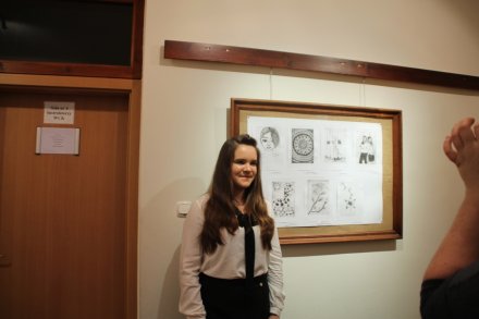 Pamiątkowe zdjęcia z wernisażu