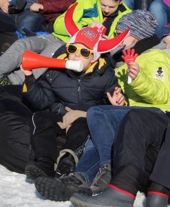 Jeden z najmłodszych fanów