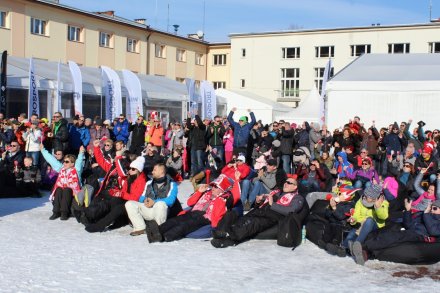 Wspólne kibicowanie na placu Hoffa