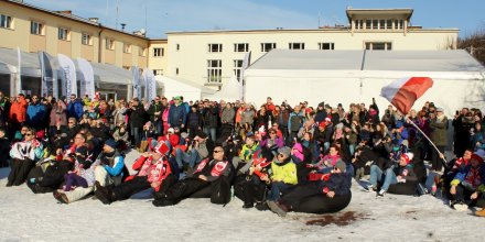 Wspólne kibicowanie na placu Hoffa