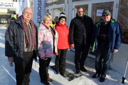 Delegacja z Pakosławia w Strefie Kibica Eurosportu