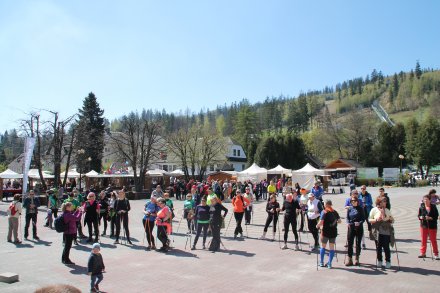 Pierwszomajowy Marsz Nordic Walking