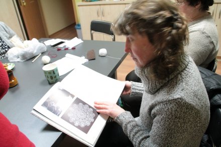 Zajęcia z heklowania