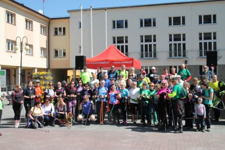 Pierwszomajowy Marsz Nordic Walking