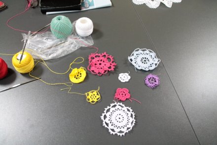 Zajęcia z heklowania